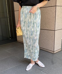 StyleSea（スタイルシー）の「サテンミニプリーツロングタイトスカート（スカート）」