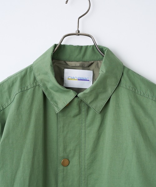 CIAOPANIC(チャオパニック)の「ミリタリーマウンテンパーカー(マウンテンパーカー・レディース・オフホワイト/カーキ・FREE)」の4枚目の写真