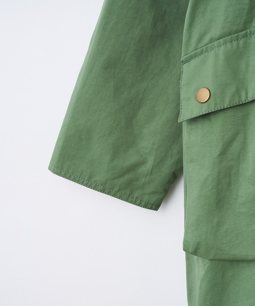 CIAOPANIC(チャオパニック)の「ミリタリーマウンテンパーカー(マウンテンパーカー・レディース・オフホワイト/カーキ・FREE)」の5枚目の写真