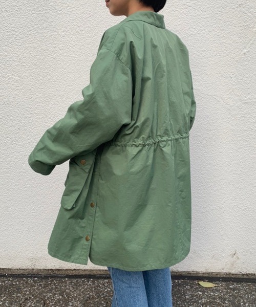 CIAOPANIC(チャオパニック)の「ミリタリーマウンテンパーカー(マウンテンパーカー・レディース・オフホワイト/カーキ・FREE)」の18枚目の写真