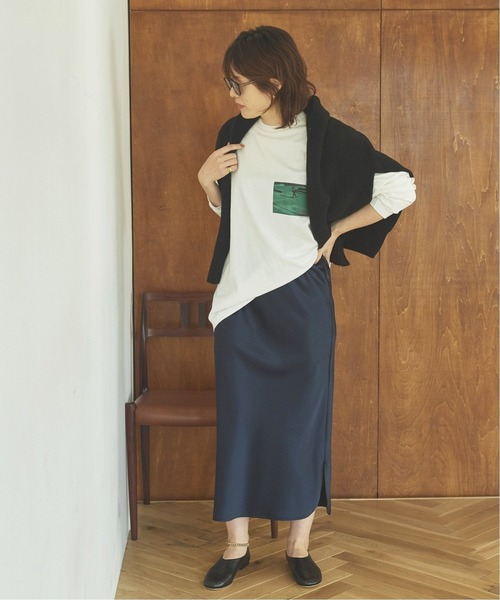 plage(プラージュ)の「【JANE SMITH/ジェーンスミス】COLEMAN PLAYGROUND ロングスリーブ Tシャツ◆(Tシャツ/カットソー・レディース・ホワイト・FREE)」の4枚目の写真