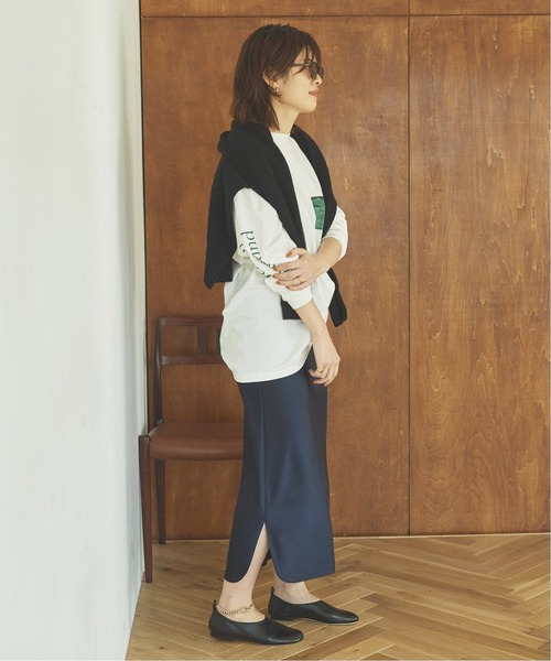 plage(プラージュ)の「【JANE SMITH/ジェーンスミス】COLEMAN PLAYGROUND ロングスリーブ Tシャツ◆(Tシャツ/カットソー・レディース・ホワイト・FREE)」の7枚目の写真