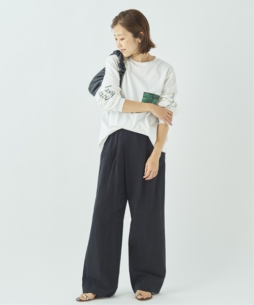 plage(プラージュ)の「【JANE SMITH/ジェーンスミス】COLEMAN PLAYGROUND ロングスリーブ Tシャツ◆(Tシャツ/カットソー・レディース・ホワイト・FREE)」の10枚目の写真