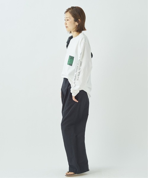 plage(プラージュ)の「【JANE SMITH/ジェーンスミス】COLEMAN PLAYGROUND ロングスリーブ Tシャツ◆(Tシャツ/カットソー・レディース・ホワイト・FREE)」の11枚目の写真