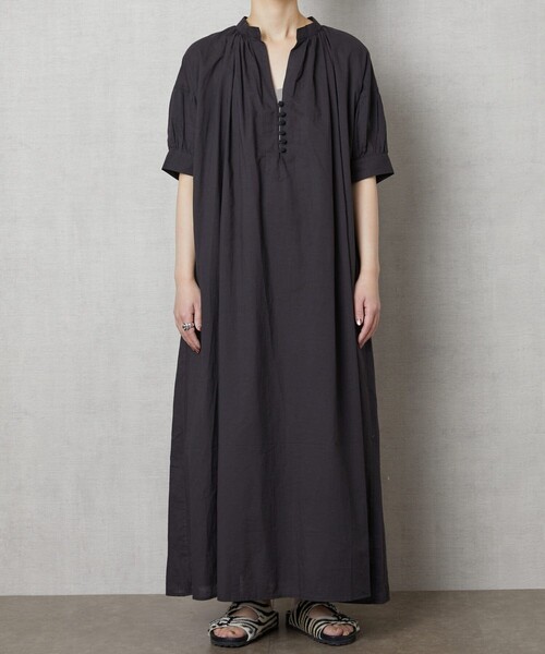 FREAK'S STORE(フリークスストア)の「▽【WEB限定】インド組紐スキッパーワンピース(ワンピース・レディース・ホワイト/ブラック/レモンイエロー/ブルーグリーン/ラベンダー・フリ-)」の13枚目の写真