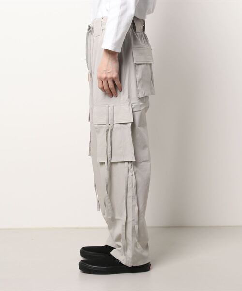 semantic design（セマンティックデザイン）の「セマンティックデザイン イージールーズ カーゴパンツ（カーゴパンツ・メンズ・グリーン系その他/ライトグレー/ターコイズブルー/ブラック・LARGE/MEDIUM）」の6枚目の写真