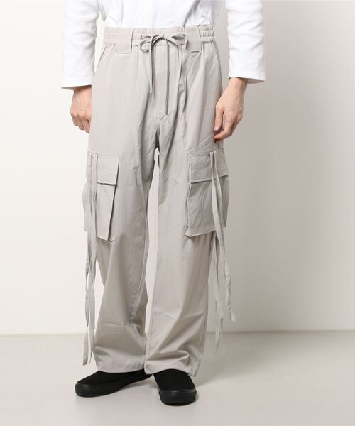 semantic design（セマンティックデザイン）の「セマンティックデザイン イージールーズ カーゴパンツ（カーゴパンツ・メンズ・グリーン系その他/ライトグレー/ターコイズブルー/ブラック・LARGE/MEDIUM）」の7枚目の写真