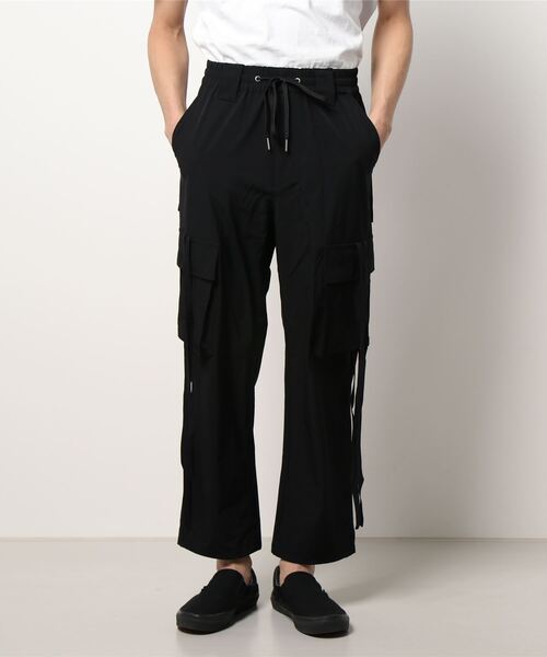 semantic design（セマンティックデザイン）の「セマンティックデザイン イージールーズ カーゴパンツ（カーゴパンツ・メンズ・グリーン系その他/ライトグレー/ターコイズブルー/ブラック・LARGE/MEDIUM）」の11枚目の写真