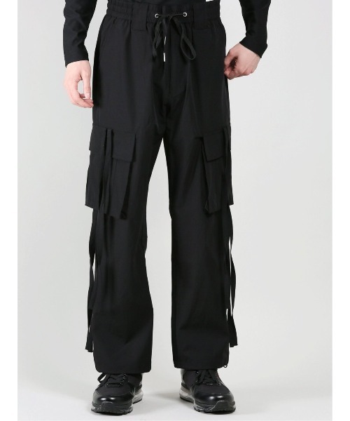 semantic design（セマンティックデザイン）の「セマンティックデザイン イージールーズ カーゴパンツ（カーゴパンツ・メンズ・グリーン系その他/ライトグレー/ターコイズブルー/ブラック・LARGE/MEDIUM）」の12枚目の写真