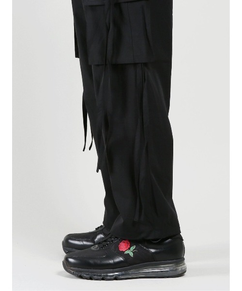 semantic design（セマンティックデザイン）の「セマンティックデザイン イージールーズ カーゴパンツ（カーゴパンツ・メンズ・グリーン系その他/ライトグレー/ターコイズブルー/ブラック・LARGE/MEDIUM）」の14枚目の写真