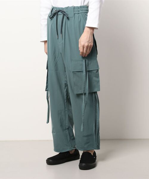 semantic design（セマンティックデザイン）の「セマンティックデザイン イージールーズ カーゴパンツ（カーゴパンツ・メンズ・グリーン系その他/ライトグレー/ターコイズブルー/ブラック・LARGE/MEDIUM）」の20枚目の写真