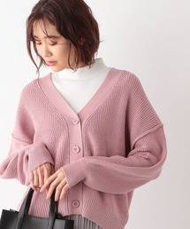 GLOBAL WORK | 洗えるアゼショートカーディガン/265448(カーディガン/ボレロ)