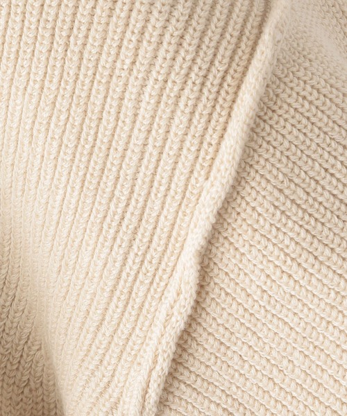 GLOBAL WORK（グローバルワーク）の「洗えるアゼショートカーディガン/265448（カーディガン/ボレロ・レディース・グリーン系その他3/オフホワイト/ブラック/ピンク系その他3・LARGE/MEDIUM）」の19枚目の写真