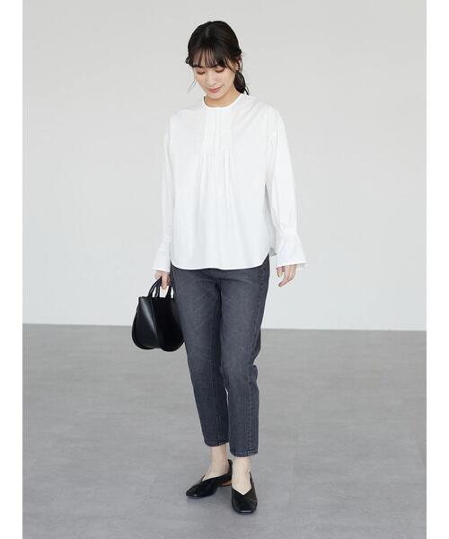 Una gardenia(ウナガルデニア)の「・Una gardenia ウッドヒールパンプス(パンプス・レディース・ブラック/イエロー/アイボリー・LL/S/M/L)」の9枚目の写真