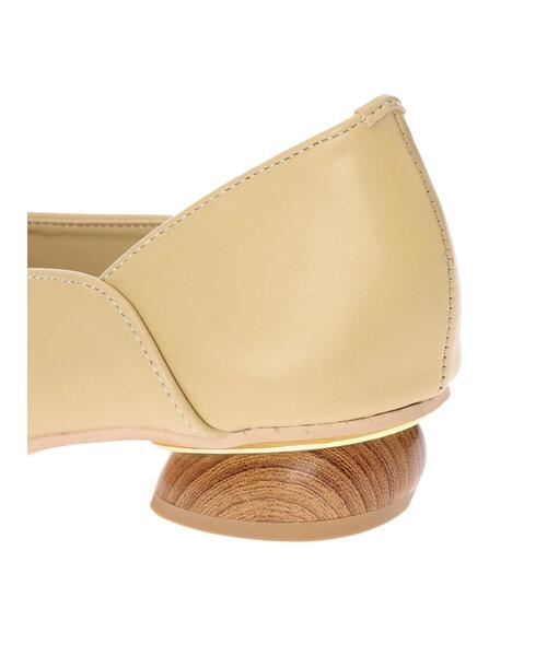 Una gardenia(ウナガルデニア)の「・Una gardenia ウッドヒールパンプス(パンプス・レディース・ブラック/イエロー/アイボリー・LL/S/M/L)」の20枚目の写真