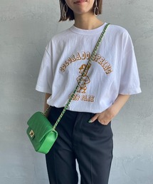 [FUNG/ファング] COLORADO カットオフ ロゴプリントTシャツ