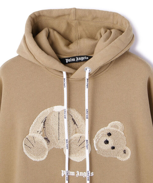 Palm Angels（パームエンジェルス）の「PalmAngels/パームエンジェルス/BEAR HOODIE/ベア―フーディー（パーカー・メンズ・ベージュ・X-LARGE/MEDIUM）」の3枚目の写真