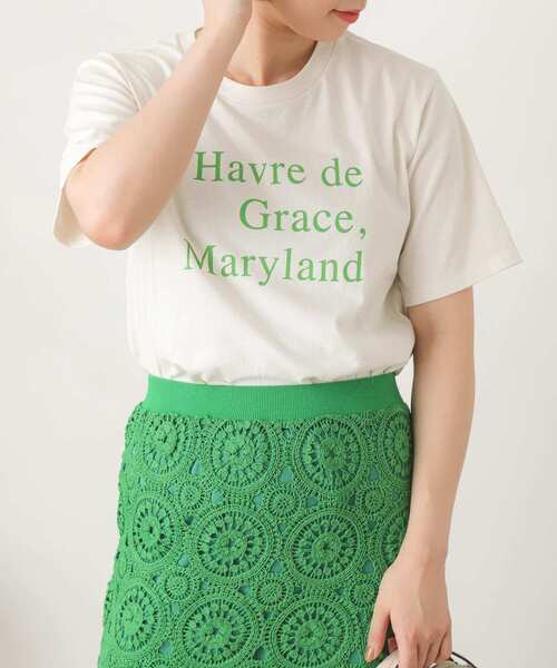 SENSE OF PLACE by URBAN RESEARCH（センスオブプレイスバイアーバンリサーチ）の「グラフィックTシャツ(半袖)（Tシャツ/カットソー・レディース・その他1/その他2/その他3/その他4・ONE）」の5枚目の写真