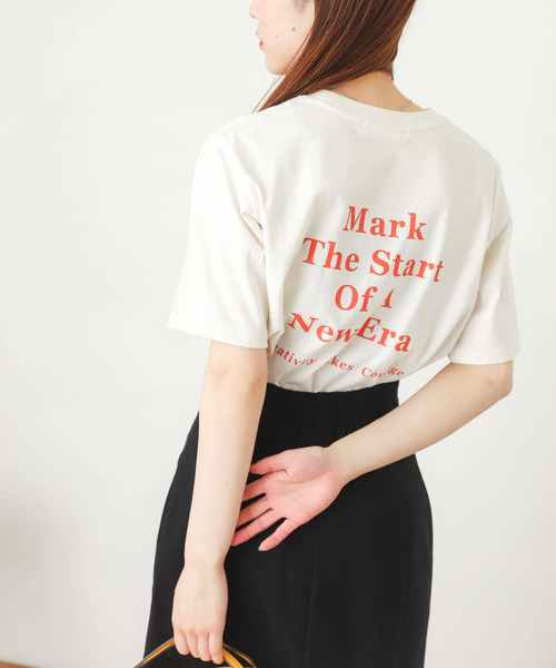 SENSE OF PLACE by URBAN RESEARCH（センスオブプレイスバイアーバンリサーチ）の「グラフィックTシャツ(半袖)（Tシャツ/カットソー・レディース・その他1/その他2/その他3/その他4・ONE）」の8枚目の写真