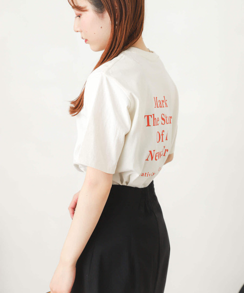 SENSE OF PLACE by URBAN RESEARCH（センスオブプレイスバイアーバンリサーチ）の「グラフィックTシャツ(半袖)（Tシャツ/カットソー・レディース・その他1/その他2/その他3/その他4・ONE）」の17枚目の写真