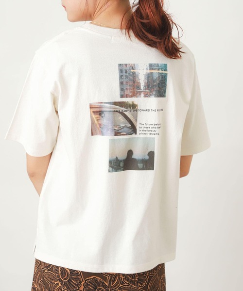 SENSE OF PLACE by URBAN RESEARCH（センスオブプレイスバイアーバンリサーチ）の「グラフィックTシャツ(半袖)（Tシャツ/カットソー・レディース・その他1/その他2/その他3/その他4・ONE）」の18枚目の写真