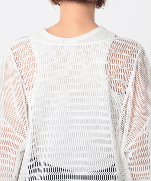CITYSHOP（シティーショップ）の「MESH MIX PULLOVER：シャツ