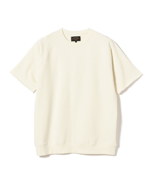 BEAMSPLUS/カットオフショートスリーブスウェットシャツ