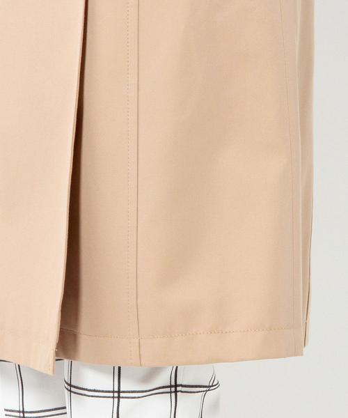 UNITED ARROWS（ユナイテッドアローズ）の「○UAB C ギャバ トレンチコート※￠◆（トレンチコート・レディース・ネイビー/ベージュ/オリーブ・36/38/34/40）」の11枚目の写真