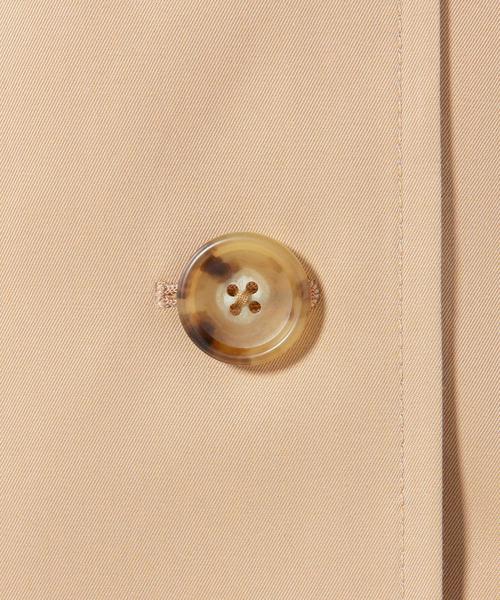 UNITED ARROWS（ユナイテッドアローズ）の「○UAB C ギャバ トレンチコート※￠◆（トレンチコート・レディース・ネイビー/ベージュ/オリーブ・36/38/34/40）」の13枚目の写真