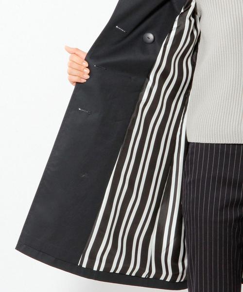 UNITED ARROWS（ユナイテッドアローズ）の「○UAB C ギャバ トレンチコート※￠◆（トレンチコート・レディース・ネイビー/ベージュ/オリーブ・36/38/34/40）」の7枚目の写真