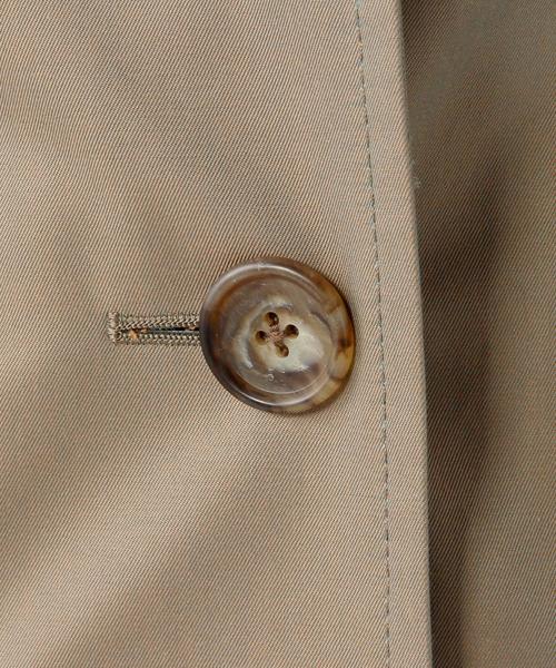 UNITED ARROWS（ユナイテッドアローズ）の「○UAB C ギャバ トレンチコート※￠◆（トレンチコート・レディース・ネイビー/ベージュ/オリーブ・36/38/34/40）」の21枚目の写真