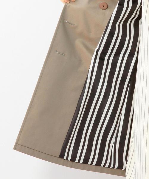 UNITED ARROWS（ユナイテッドアローズ）の「○UAB C ギャバ トレンチコート※￠◆（トレンチコート・レディース・ネイビー/ベージュ/オリーブ・36/38/34/40）」の18枚目の写真