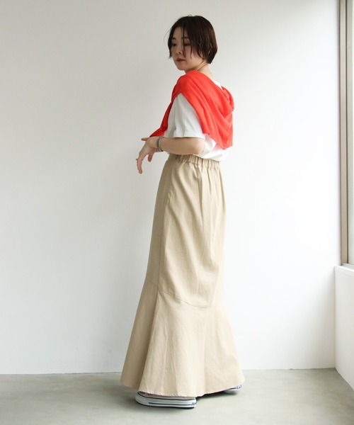 notch.（ノッチ）の「シアーカラー２WAYショートカーデ（カーディガン/ボレロ・レディース・ブラック/グリーン/ライム/ブルー/ライトブルー/ピンク/オレンジ/オフホワイト/イエロー/ブラウン・M）」の19枚目の写真