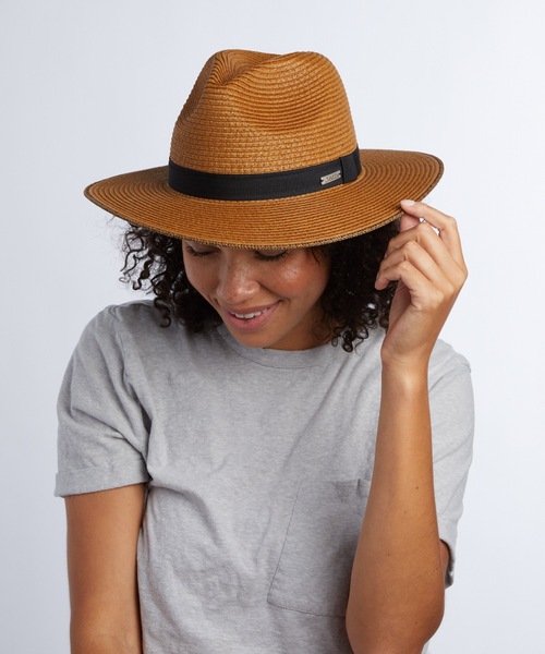 COAL(コール)の「【COAL/コール】THE WIMBLEDON 麦わらハット(ハット・レディース・ライトブラウン/ナチュラル・MEDIUM/LARGE/SMALL)」の2枚目の写真