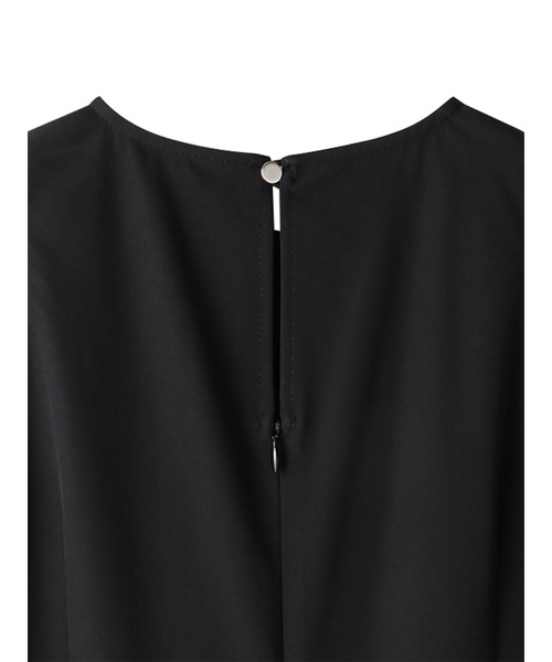 MECRE（メクル）の「ドロストギャザーバルーンワンピース（ワンピース・レディース・ブラック/グレー・S/M）」の14枚目の写真