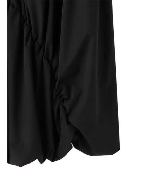 MECRE（メクル）の「ドロストギャザーバルーンワンピース（ワンピース・レディース・ブラック/グレー・S/M）」の17枚目の写真