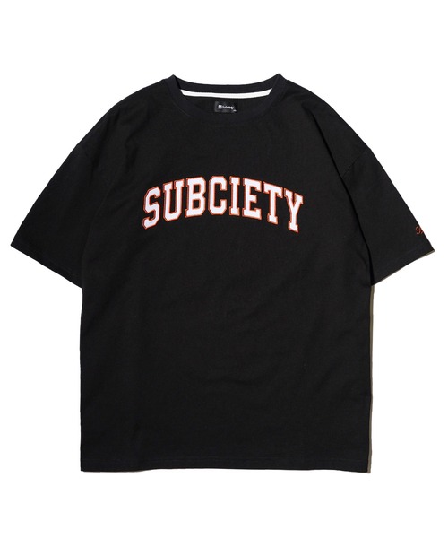 Subciety（サブサエティ）の「COLLEGE TEE（Tシャツ/カットソー・メンズ・グリーン/ホワイト/オレンジ/ブラック/マスタード・X-LARGE/LARGE/XX-LARGE/MEDIUM）」の11枚目の写真
