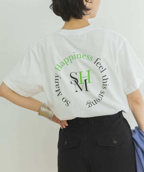 URBAN RESEARCH（アーバンリサーチ）の「SPORTY LOGO T-SHIRTS（Tシャツ/カットソー・レディース・ピンク/ホワイト・FREE）」の2枚目の写真