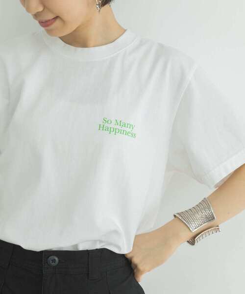 URBAN RESEARCH（アーバンリサーチ）の「SPORTY LOGO T-SHIRTS（Tシャツ/カットソー・レディース・ピンク/ホワイト・FREE）」の5枚目の写真