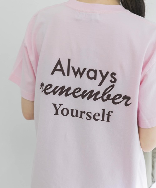 URBAN RESEARCH（アーバンリサーチ）の「SPORTY LOGO T-SHIRTS（Tシャツ/カットソー・レディース・ピンク/ホワイト・FREE）」の3枚目の写真