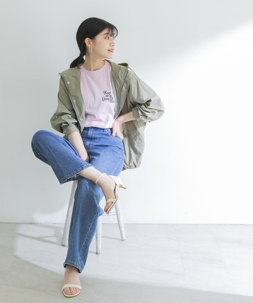 URBAN RESEARCH（アーバンリサーチ）の「SPORTY LOGO T-SHIRTS（Tシャツ/カットソー・レディース・ピンク/ホワイト・FREE）」の8枚目の写真