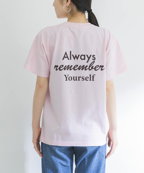 URBAN RESEARCH（アーバンリサーチ）の「SPORTY LOGO T-SHIRTS（Tシャツ/カットソー・レディース・ピンク/ホワイト・FREE）」の18枚目の写真