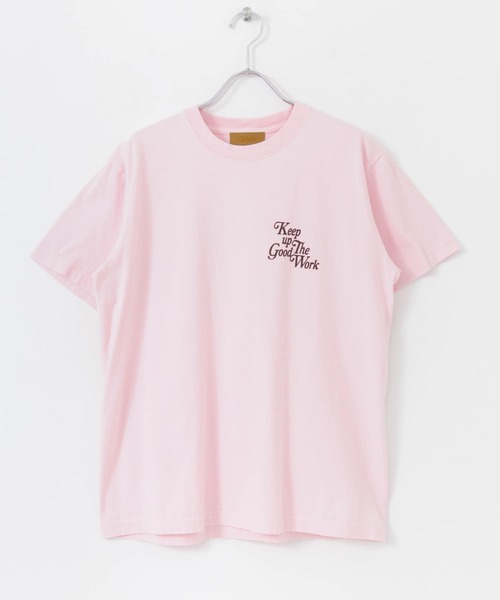 URBAN RESEARCH（アーバンリサーチ）の「SPORTY LOGO T-SHIRTS（Tシャツ/カットソー・レディース・ピンク/ホワイト・FREE）」の21枚目の写真