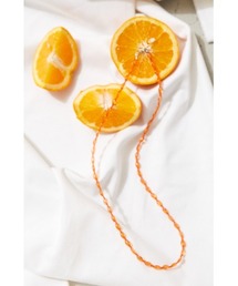 BLACK BY MOUSSY | clear beads Necklace（クリアビーズネックレス）(ネックレス)