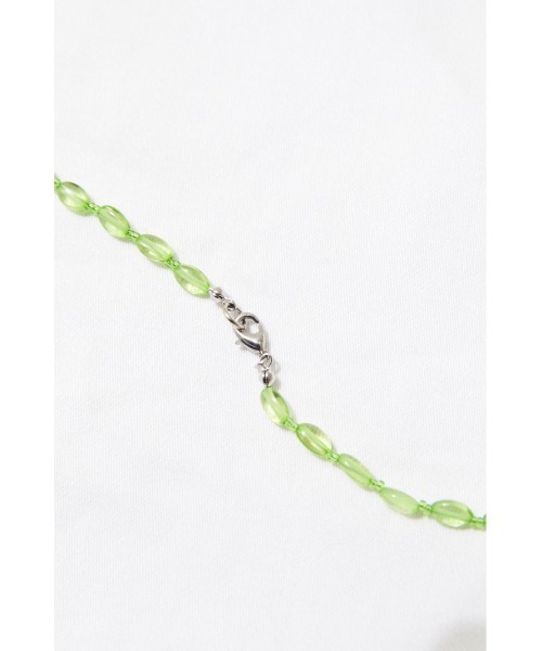 BLACK BY MOUSSY（ブラックバイマウジー）の「clear beads Necklace（クリアビーズネックレス）（ネックレス・レディース・ブラウン/オレンジ/ライム・FREE）」の15枚目の写真