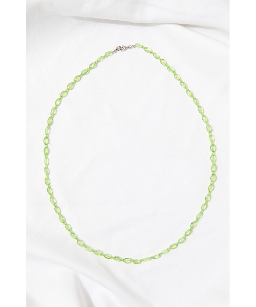 BLACK BY MOUSSY（ブラックバイマウジー）の「clear beads Necklace（クリアビーズネックレス）（ネックレス・レディース・ブラウン/オレンジ/ライム・FREE）」の12枚目の写真