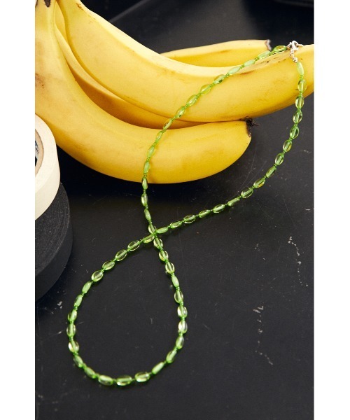 BLACK BY MOUSSY（ブラックバイマウジー）の「clear beads Necklace（クリアビーズネックレス）（ネックレス・レディース・ブラウン/オレンジ/ライム・FREE）」の10枚目の写真