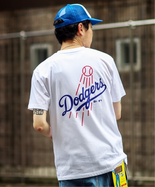 NEW ERA(ニューエラ)の「【NEW ERA / ニューエラ】 S/S Cotton Tシャツ(Tシャツ/カットソー・メンズ・ホワイト/ブラック・MEDIUM/LARGE)」の4枚目の写真