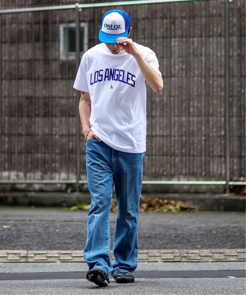 NEW ERA(ニューエラ)の「【NEW ERA / ニューエラ】 S/S Cotton Tシャツ(Tシャツ/カットソー・メンズ・ホワイト/ブラック・MEDIUM/LARGE)」の5枚目の写真