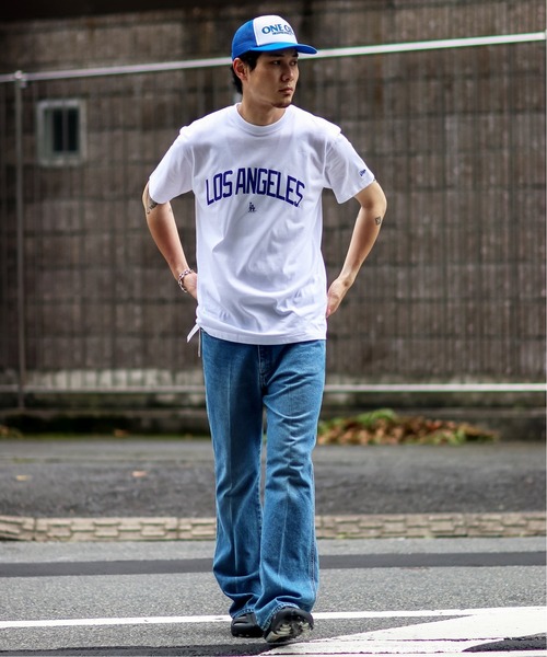 NEW ERA(ニューエラ)の「【NEW ERA / ニューエラ】 S/S Cotton Tシャツ(Tシャツ/カットソー・メンズ・ホワイト/ブラック・MEDIUM/LARGE)」の7枚目の写真